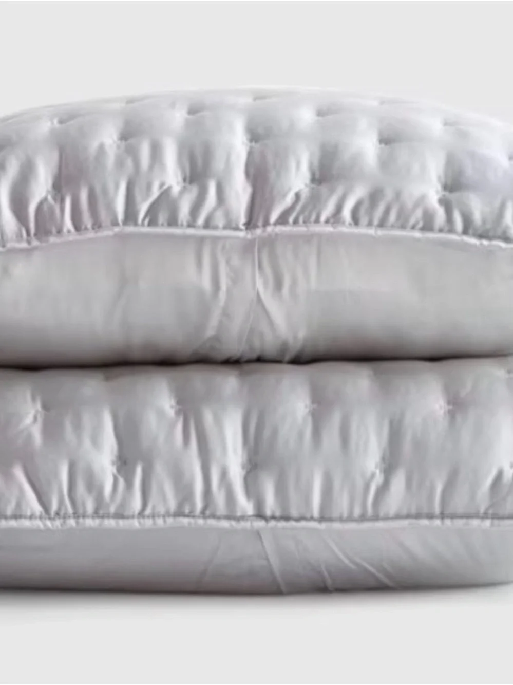Quince Bamboo Dream Quilted Sham Set in Light Grey